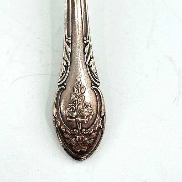 Gorham Rosemont silver plated serving spoon ladle - Picture 4 of 5